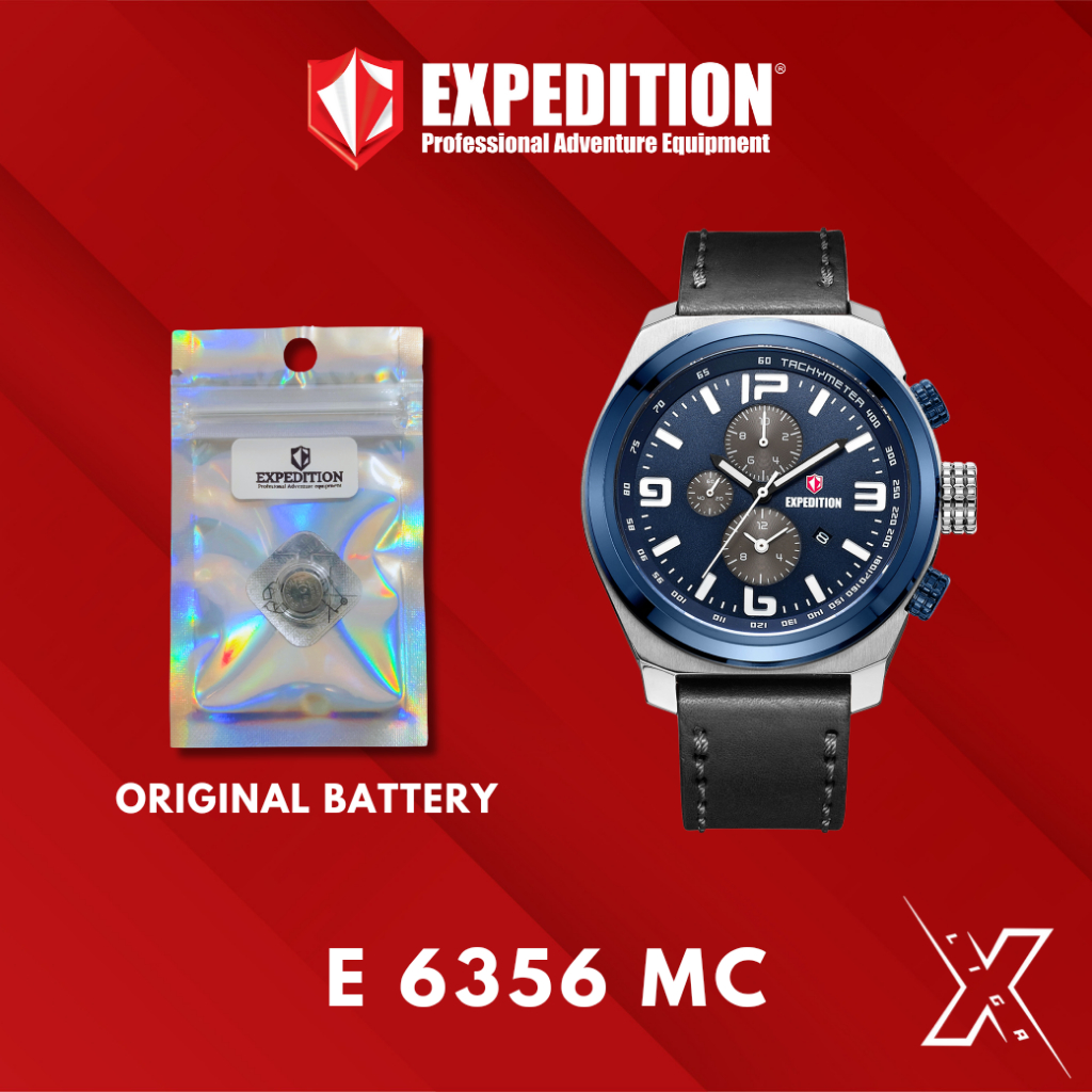 Baterai Jam Tangan Expedition E 6356 MC Original