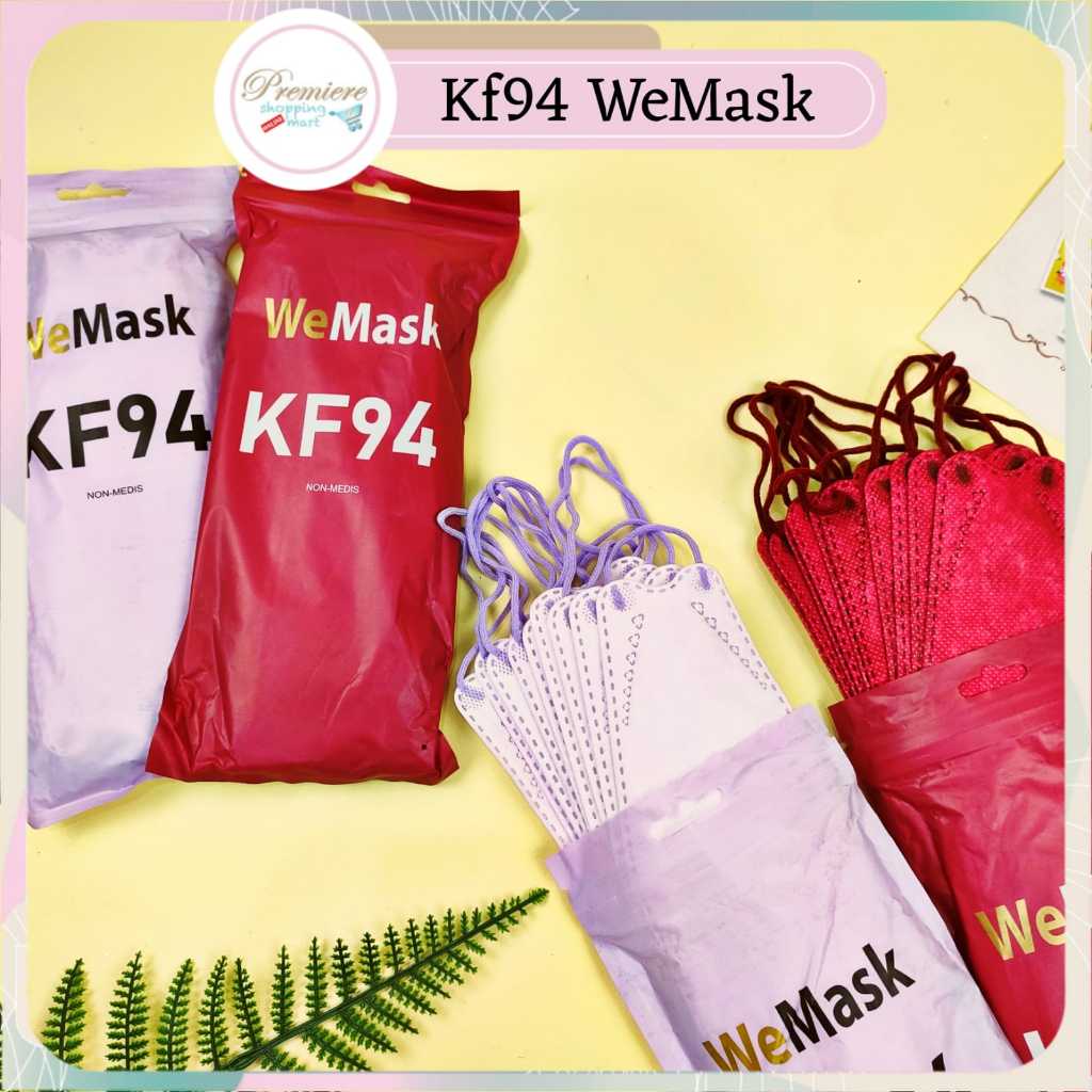 PSM - Masker KF94 We Mask 4Ply || KF 94 WeMask 4 Ply - Pack isi 10Pcs