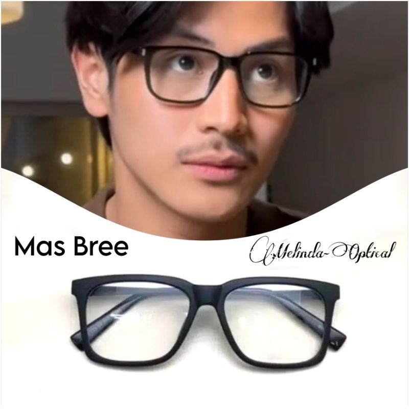 Frame Kacamata Mas Bree Bisa Minus Clinder Baca Lensa Antiradiasi Photocromic Blueray Bluecromic,Kac