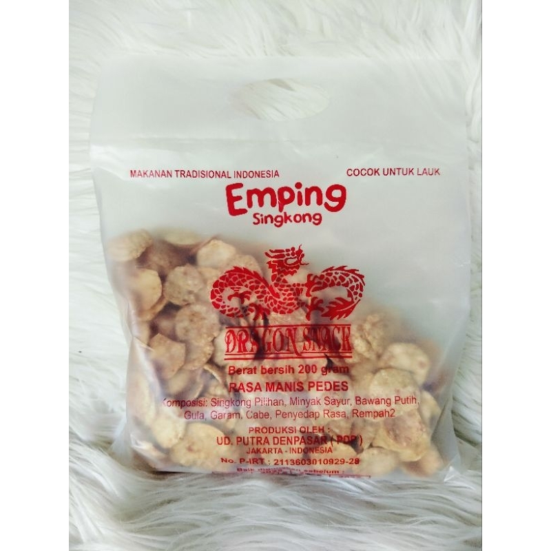 

emping singkong manis pedas 200 gram