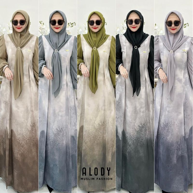 New yolanda dress set jilbab by alody best seller
