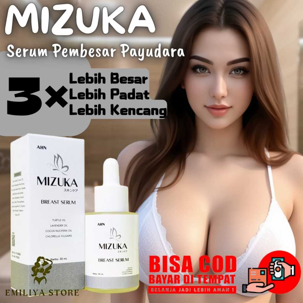 MIZUKA BREAST SERUM PEMBESAR PENGENCANG PAYUDARA 100% original BPOM