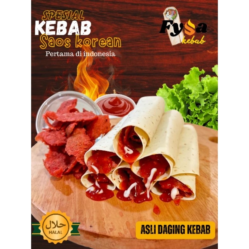 

Saos Korean Kebab Frozen | Kebab Frozen murah | Kebab Saos Korean by FYSA Kebab