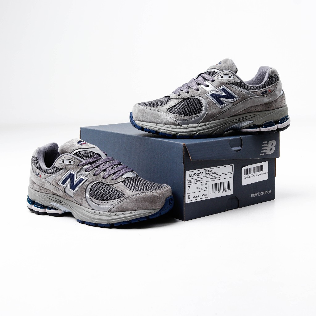 (VLTAVN) Sepatu New Balance ML2002RA Light Grey - NB 2002