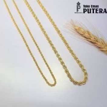 Kalung emas asli Model Tambang Kadar 9K / 420%