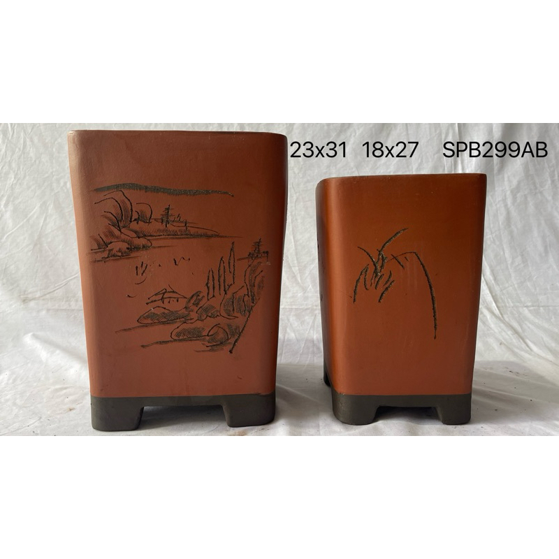 pot keramik bonsai import premium