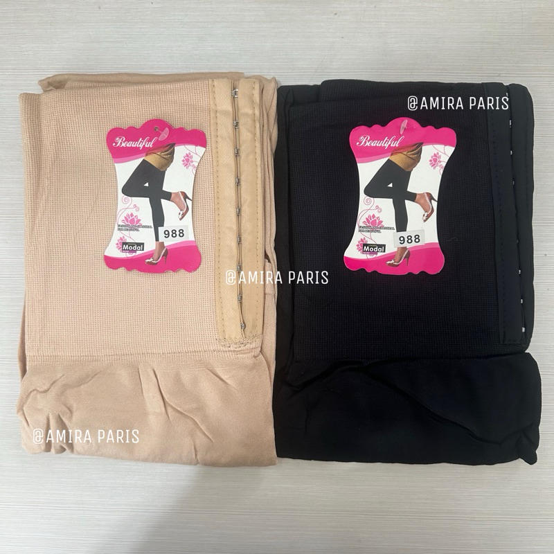 TYN CELANA LEGGING KORSET HH WAIST / CELANA LEGGING TEBAL WANITA KORSET PELANGSING - 988