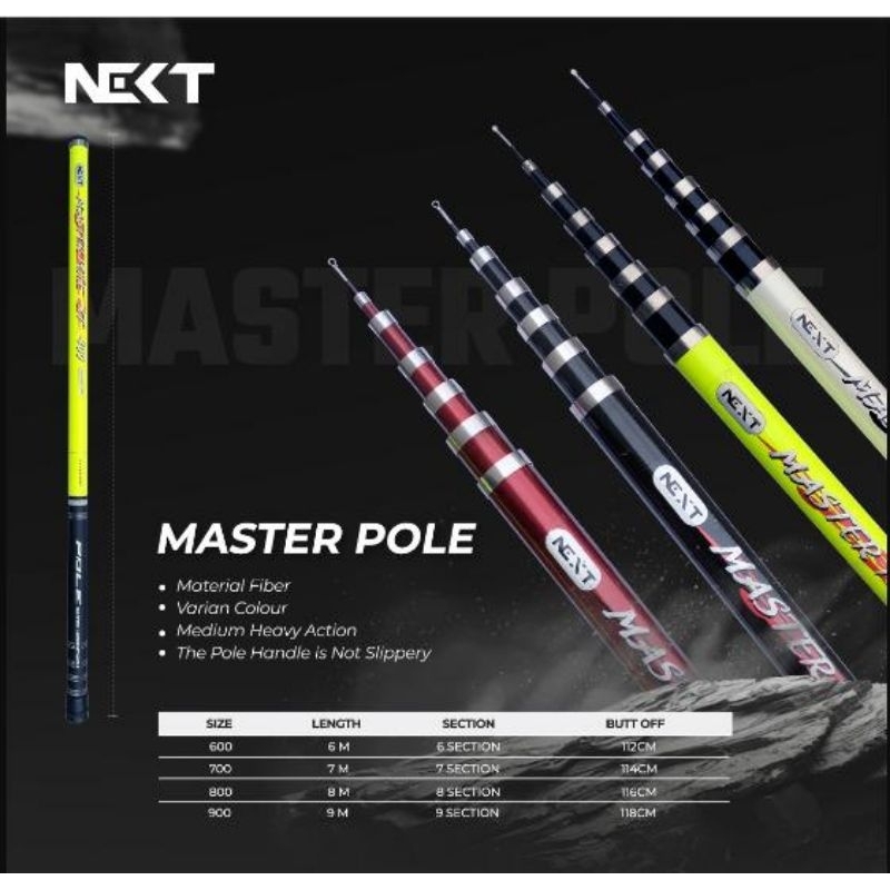 Tegek Gabus Next Master Pole 7M