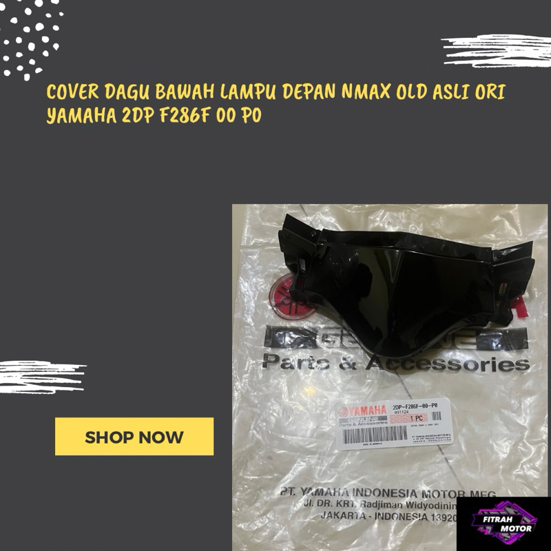 COVER DAGU BAWAH LAMPU DEPAN NMAX OLD ASLI ORI YAMAHA 2DP-F286F-00-P0