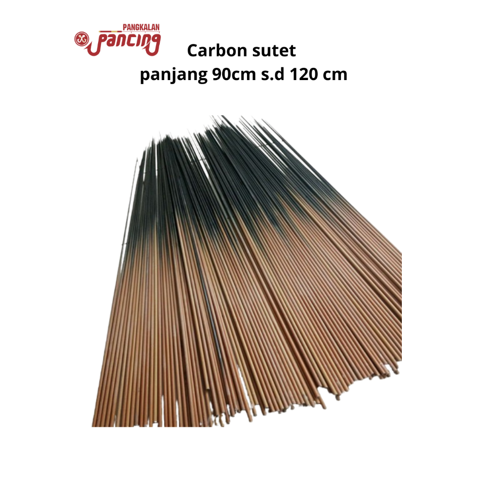 Carbon sutet bahan joran pancing panjang 90cm s.d 120 cm