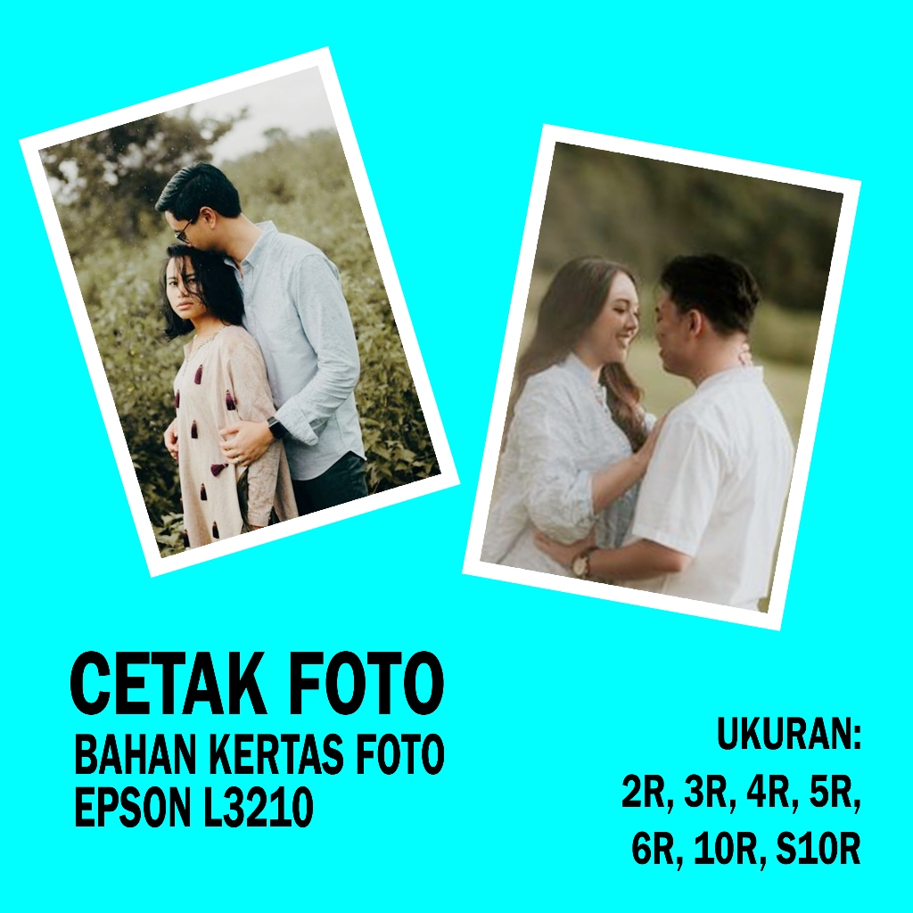 Cetak Foto Paper Fujifilm Kodak | Cetak Foto Kertas Foto Epson Cetak Foto 2R, 3R, 4R, 5R, 6R, 10R