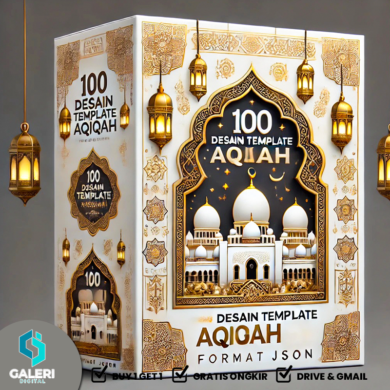 100 template desain landingpage tema aqiqah fomat JSON