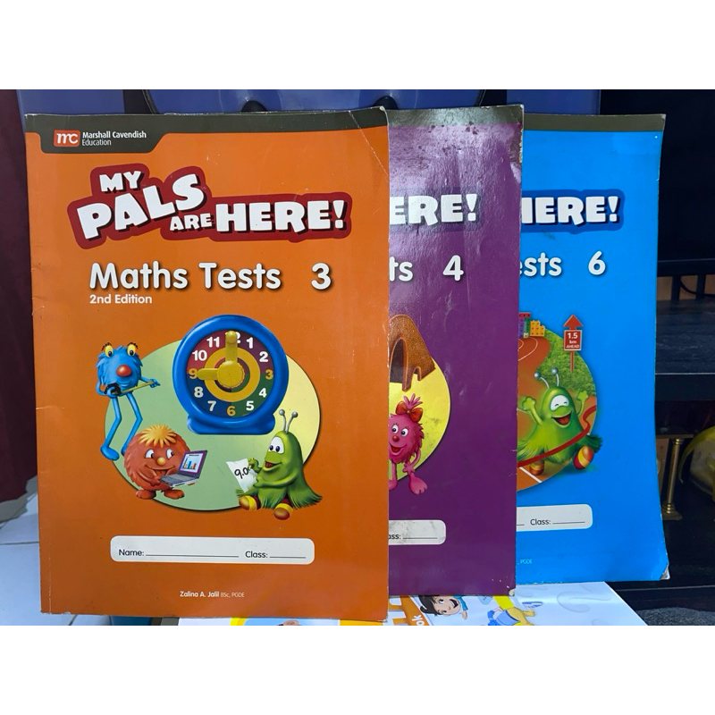 MY PALS ARE HERE MATHS TEST 3, 4, 6 (2nd edition)
