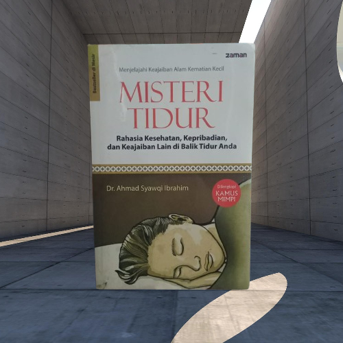 Buku Misteri Tidur - Rahasia Kesehatan Kepribadian & Keajaiban Lain di Balik Tidur Anda Musibook Ori