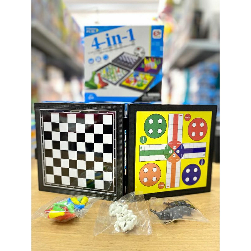 4 in 1 Family Game Premium Toys
