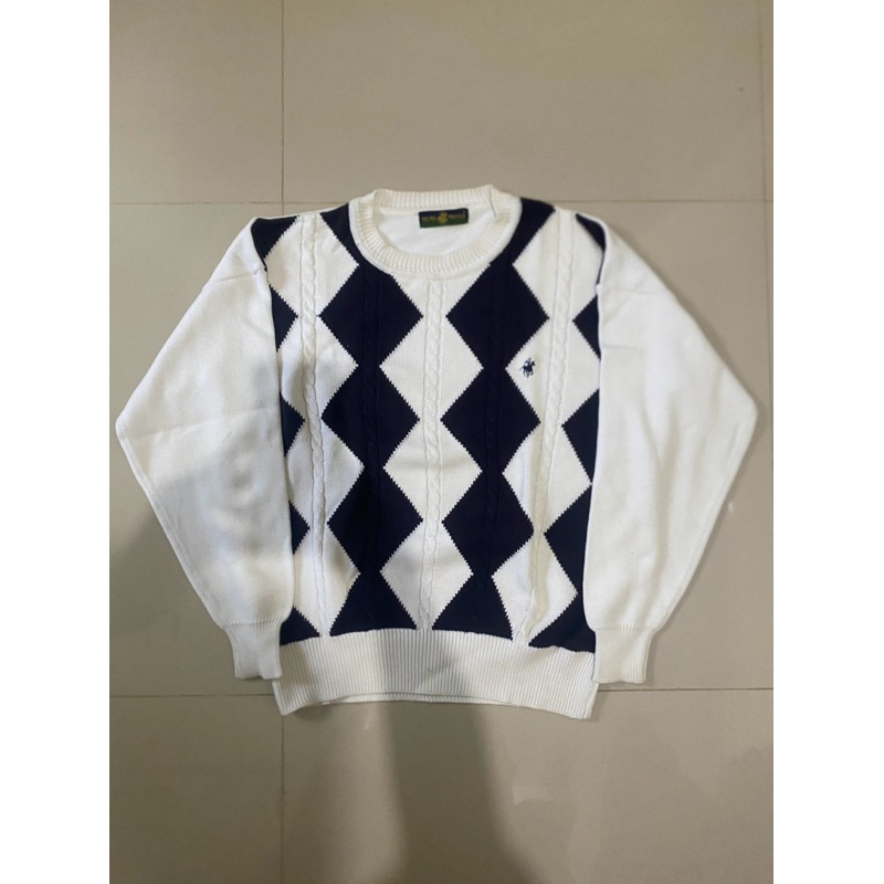 Vintage Knitwear The Fox Polo Club