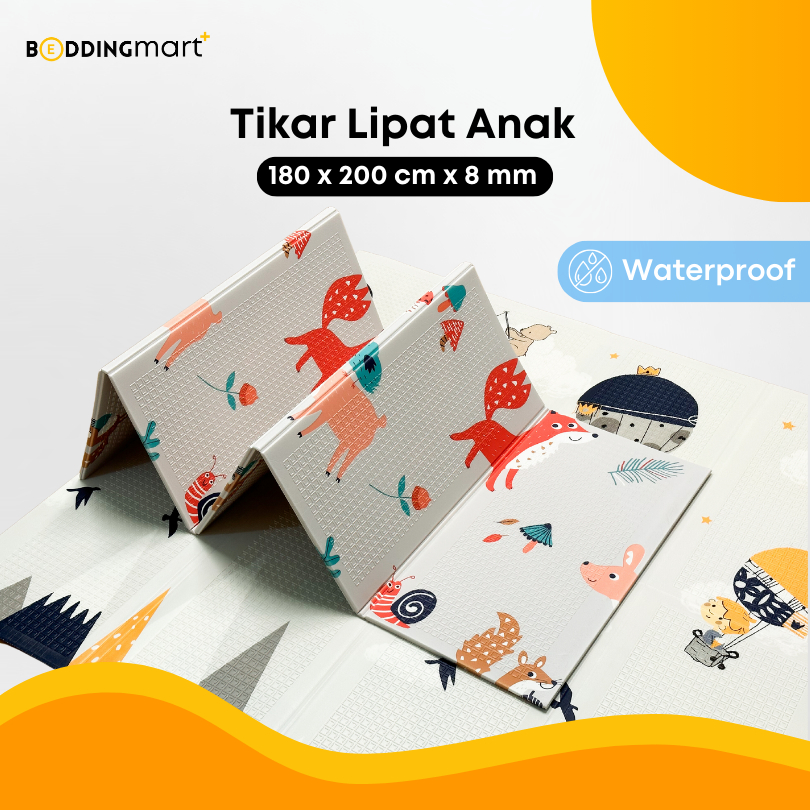 Childrenmat Karpet Lipat 115 x 180 || Childernmat Karpet Lipat180 x 200  || Foam 8 mm & 15 mm