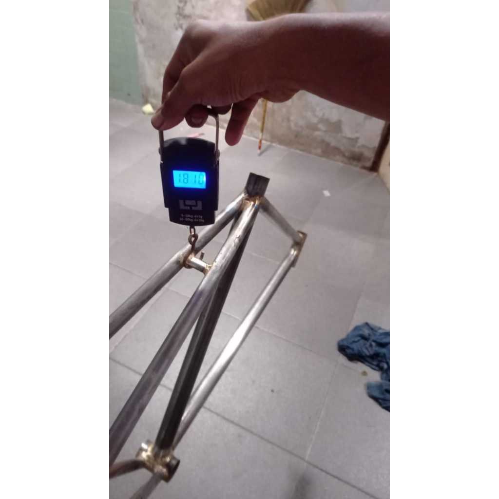 Frame fixie ringan poll lebih ringan dari alloy