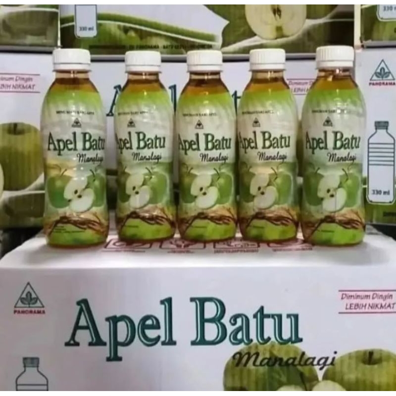 

SARI APEL BOTOL MERK PANORAMA 330 ML ISI 24 PCS