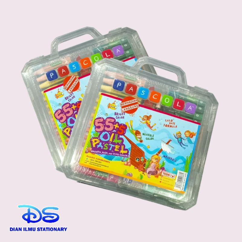 

oil pastel pascola 55 warna