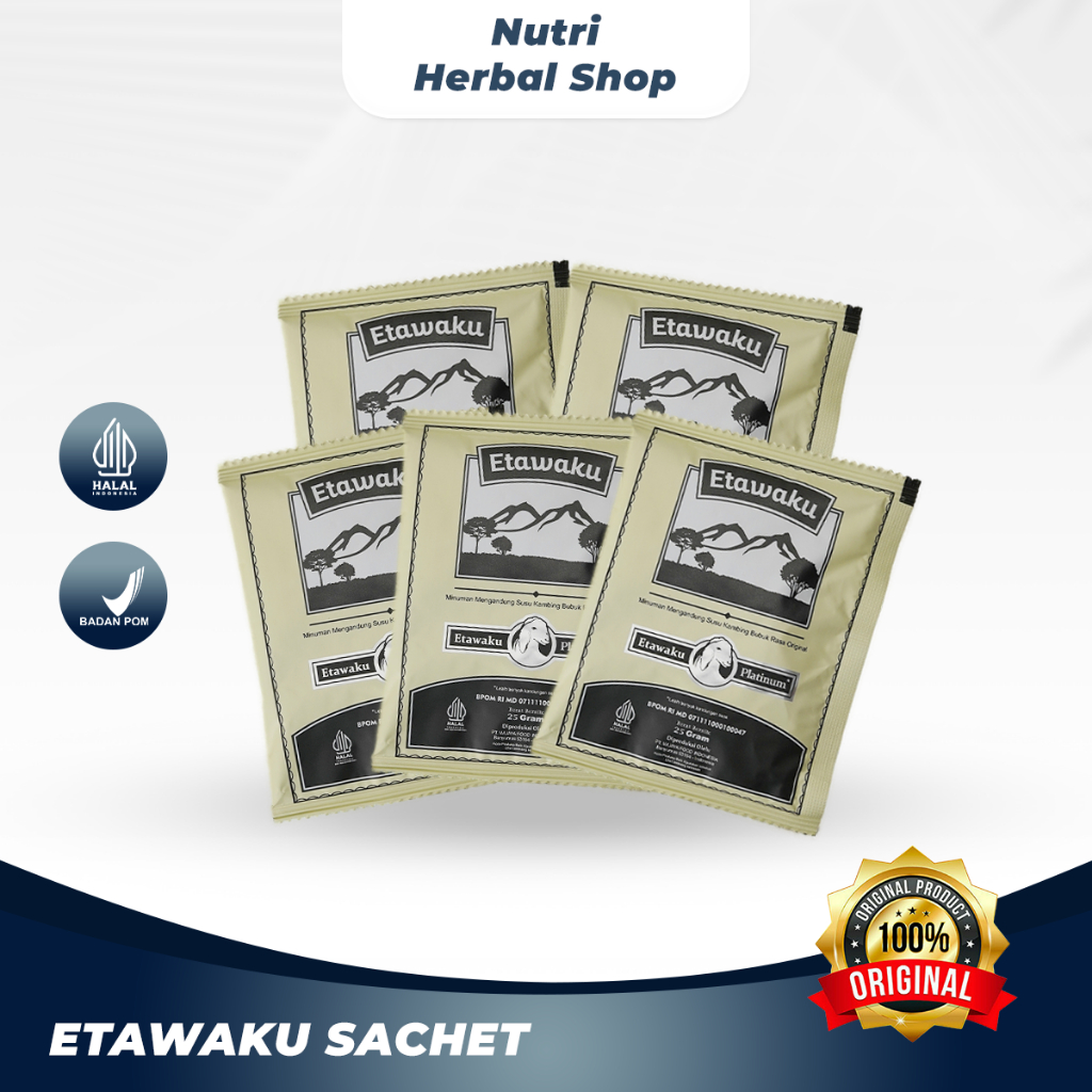 

Etawaku Platinum Sachet - Susu Etawa Bubuk Murni