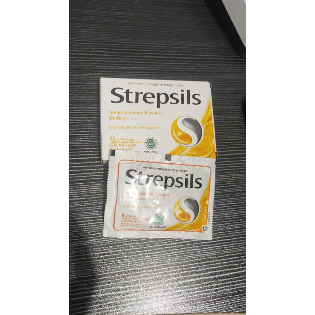 

Strepsil Honey & Lemon 1 Sachet isi 6 Tablet