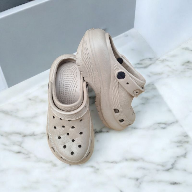 sandal kodok wanita kakinian sandal baim tinggi
