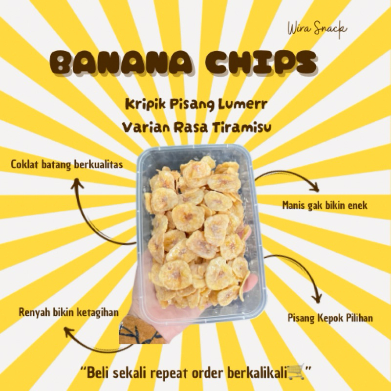 

Banana Chips Tiramisu