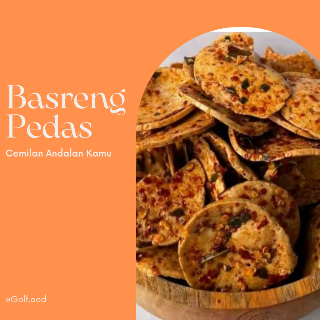 

Kripik Basreng 250gr - Pedas Daun Jeruk