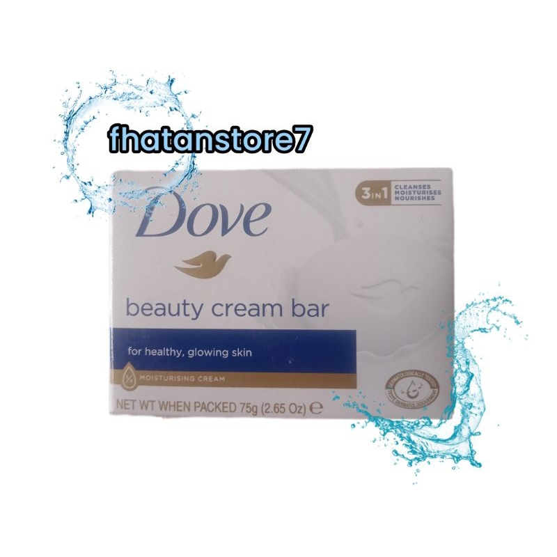 Dove Beauty Bar Soap Moisturizing Cream 75gr | Dove Sabun Mandi