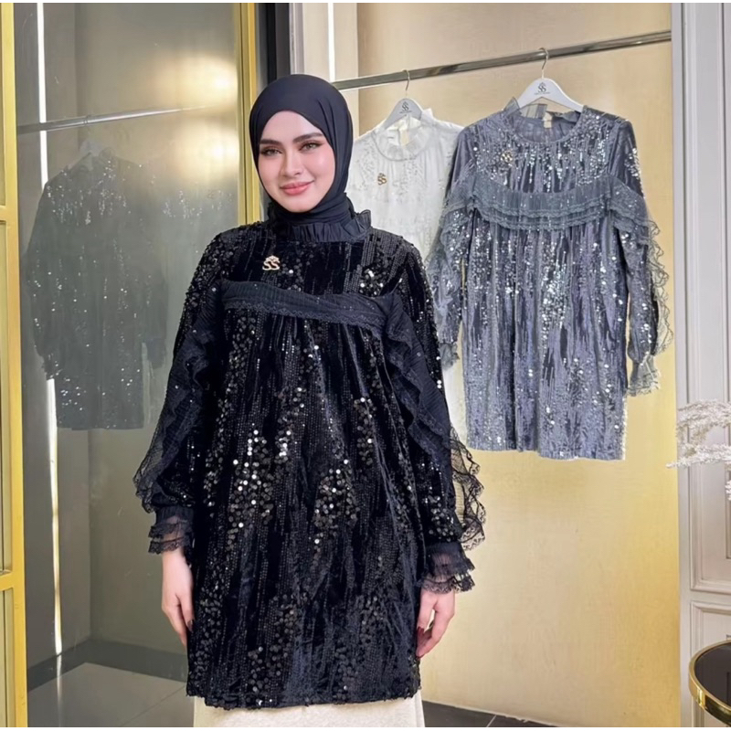 Tunik bludru Shellasaukia original