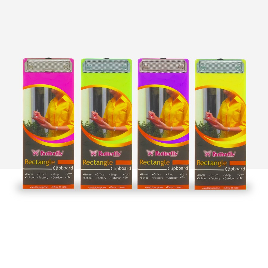 

Butterfly Clipboard Rectangle / Panjang