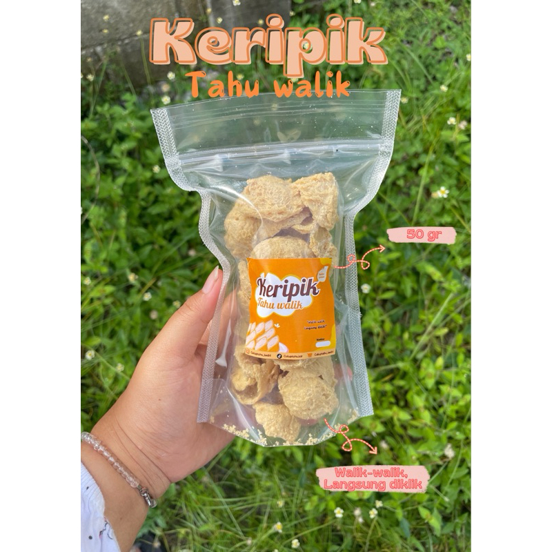 

Keripik tahu walik asli Kediri