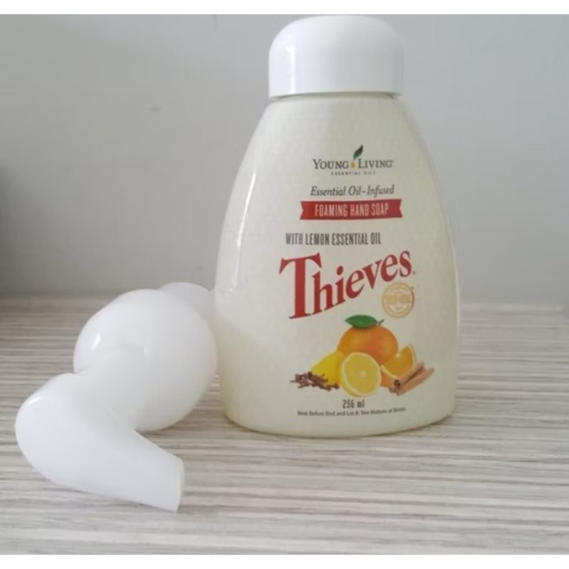 Thieves Essential Oil-Infused Foaming Hand Soap Lemon