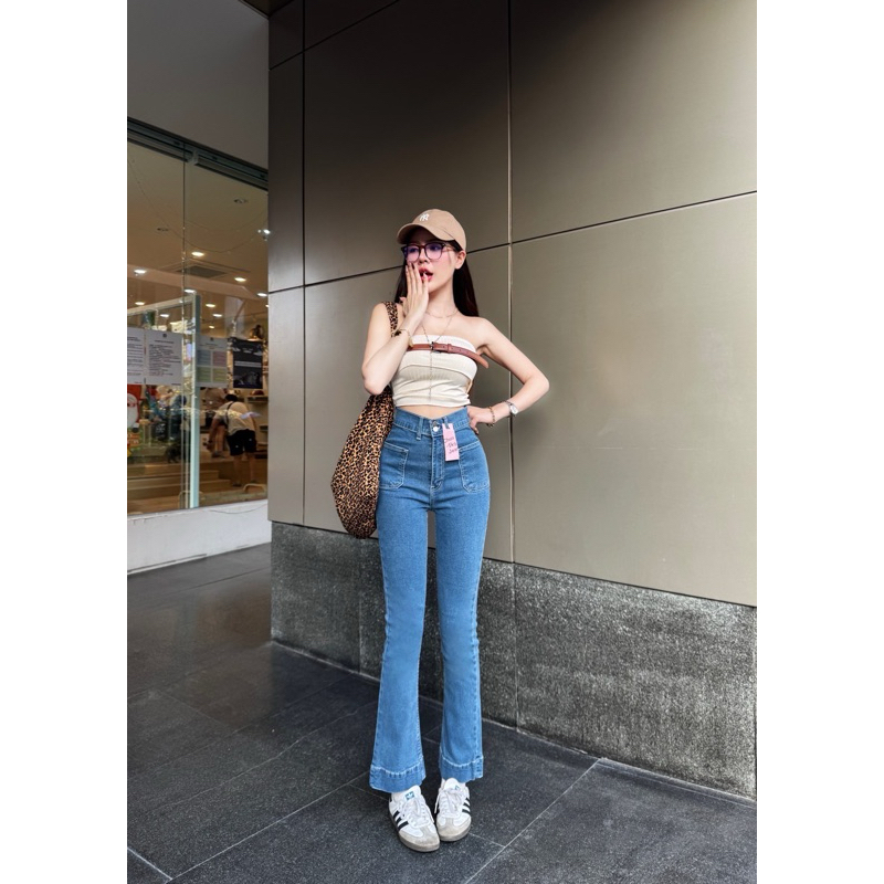 YZ5 CELANA CHU 1388 CUTBRAY KANCING 2 KANTONG DEPAN BANGKOK (CHU1388)