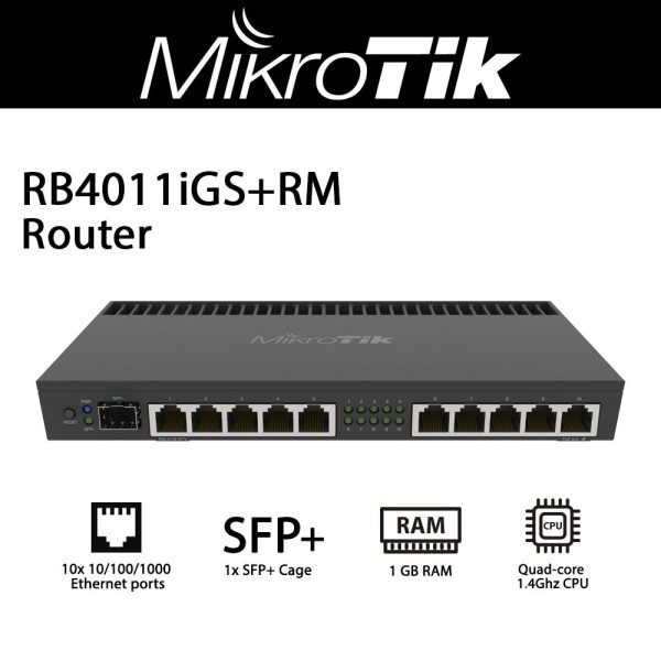 Mikrotik RB4011iGS + RM RB4011iGS+RM _ AS
