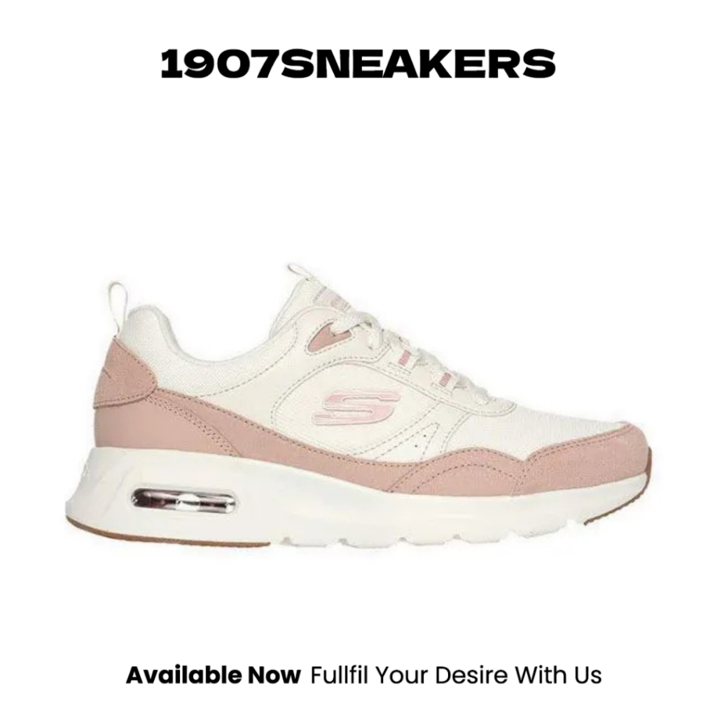 Sepatu Sneakers Wanita Skechers Skech-Air Court - Natural ORIGINAL SKE150075NTT