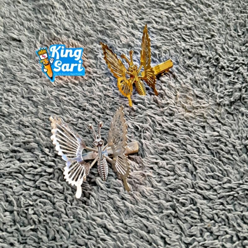 JEPIT KUPU KUPU BALI/JEPIT KUPU KUPU EMAS/JEPIT KUPU KUPU SILVER/JEPIT KUPU KUPU TAHUN 90AN/JEPIT KU