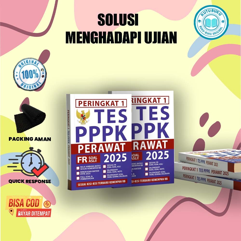 Peringkat 1 PPPK PERAWAT 2025 - BUKU PPPK PERAWAT 2025