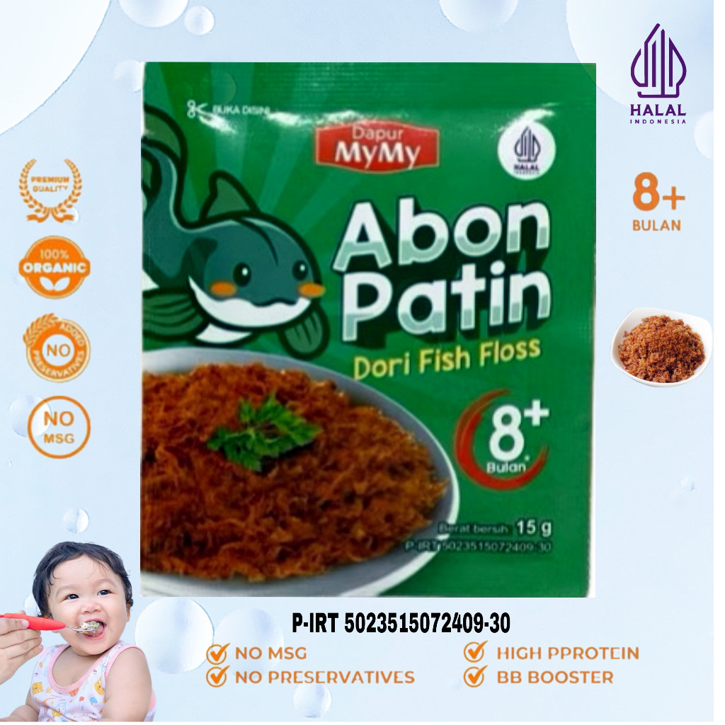 

NF-Abon MPASI Rasa Patin Anti GTM Penambah Nafsu Makan Anak Tanpa Campuran Kemasan Ekonomis