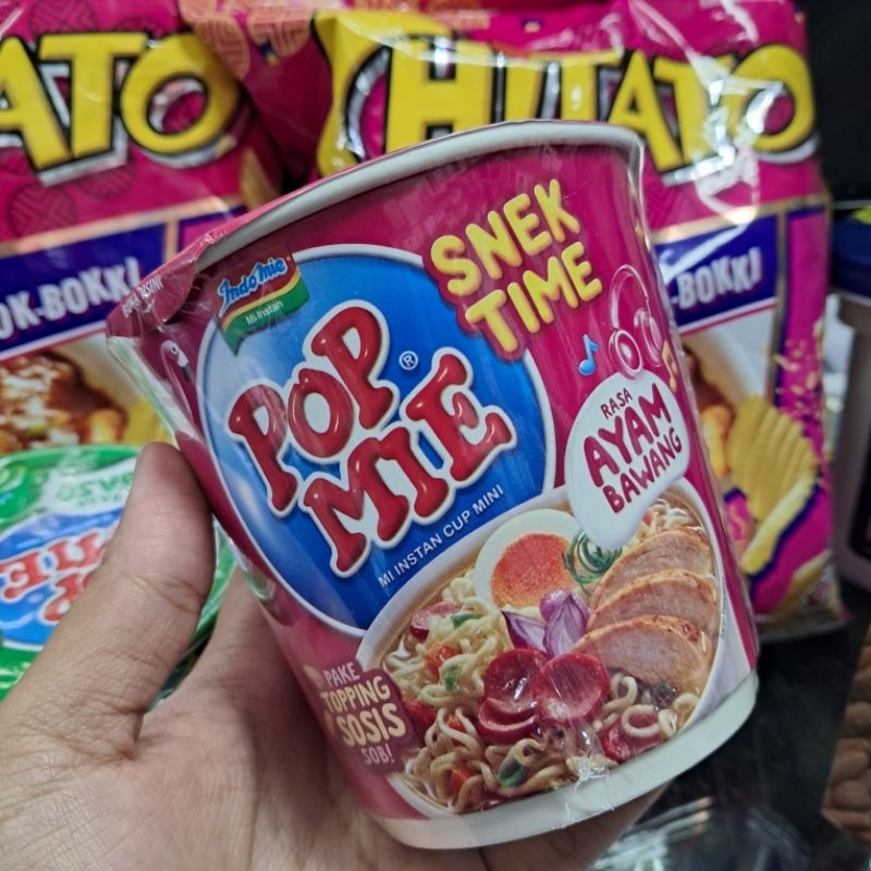 

Pop Mie Mi Instan Cup Goreng 12 x 43 g dan Pop Mie Instan Cup Goreng Satuan 43 g