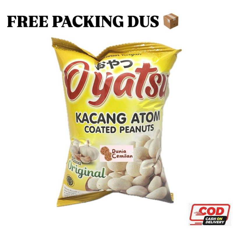 

[TERMURAH!!] Oyatsu Kacang Atom 110gr - Kacang Enak Murah Gurih