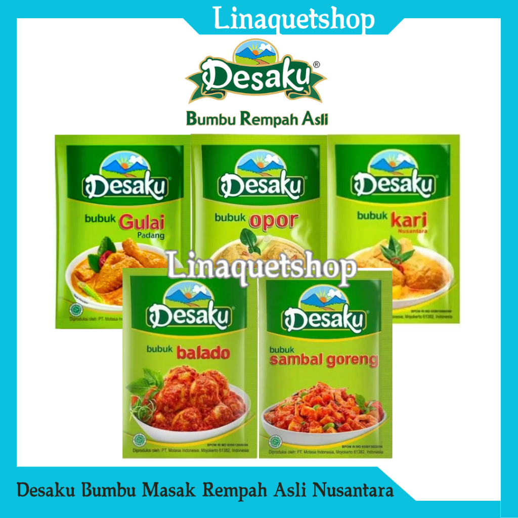 

DESAKU Bumbu Masak Rempah Asli Nusantara (1 Pcs)
