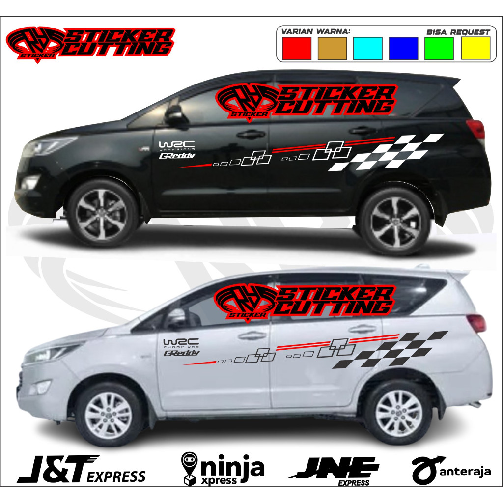 cutting sticker mobil toyota inova sticker cutting sticker mobil innova