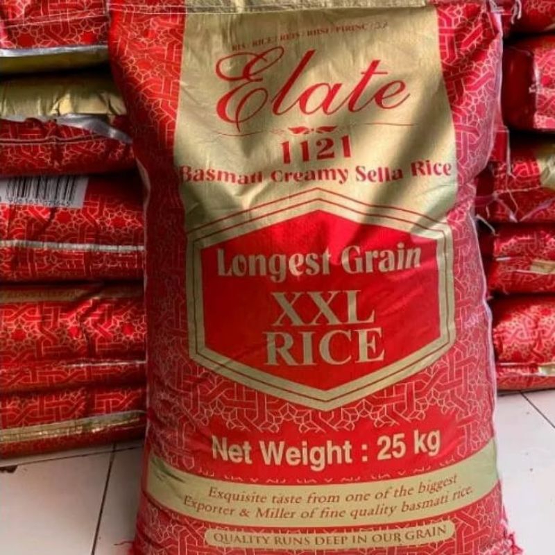 

Beras Basmati Elate longlest grain Premium