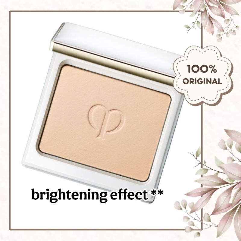 [ CDP ] CLE DE PEAU Brightening Powder Foundation Compact Bright Radiant & Tone Up Finish CLEDEPEAU