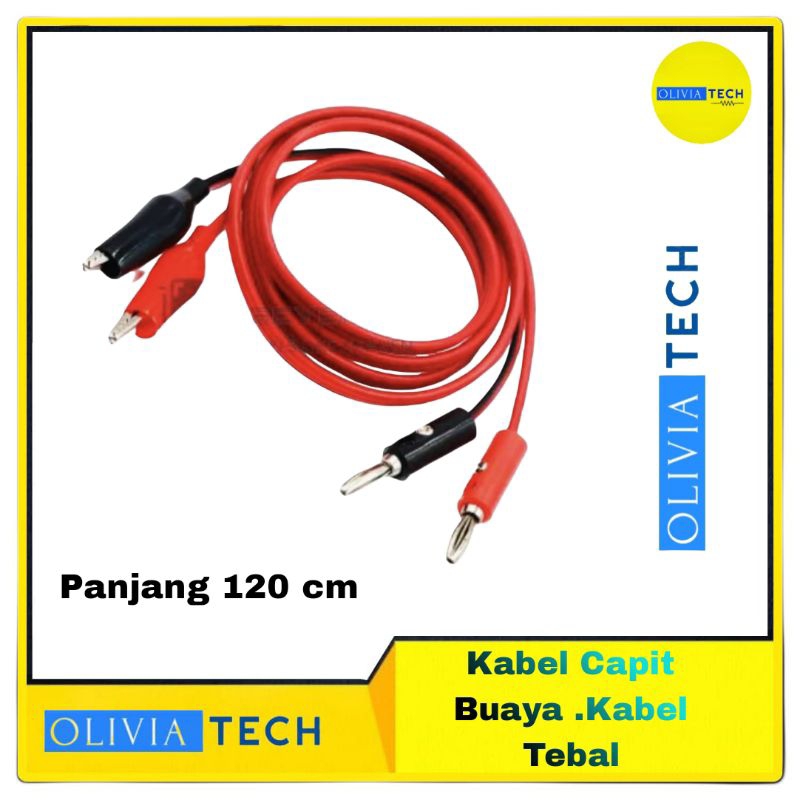Kabel capit buaya kabel tebal