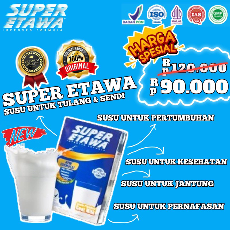

SUPER ETAWA Susu kambing bubuk