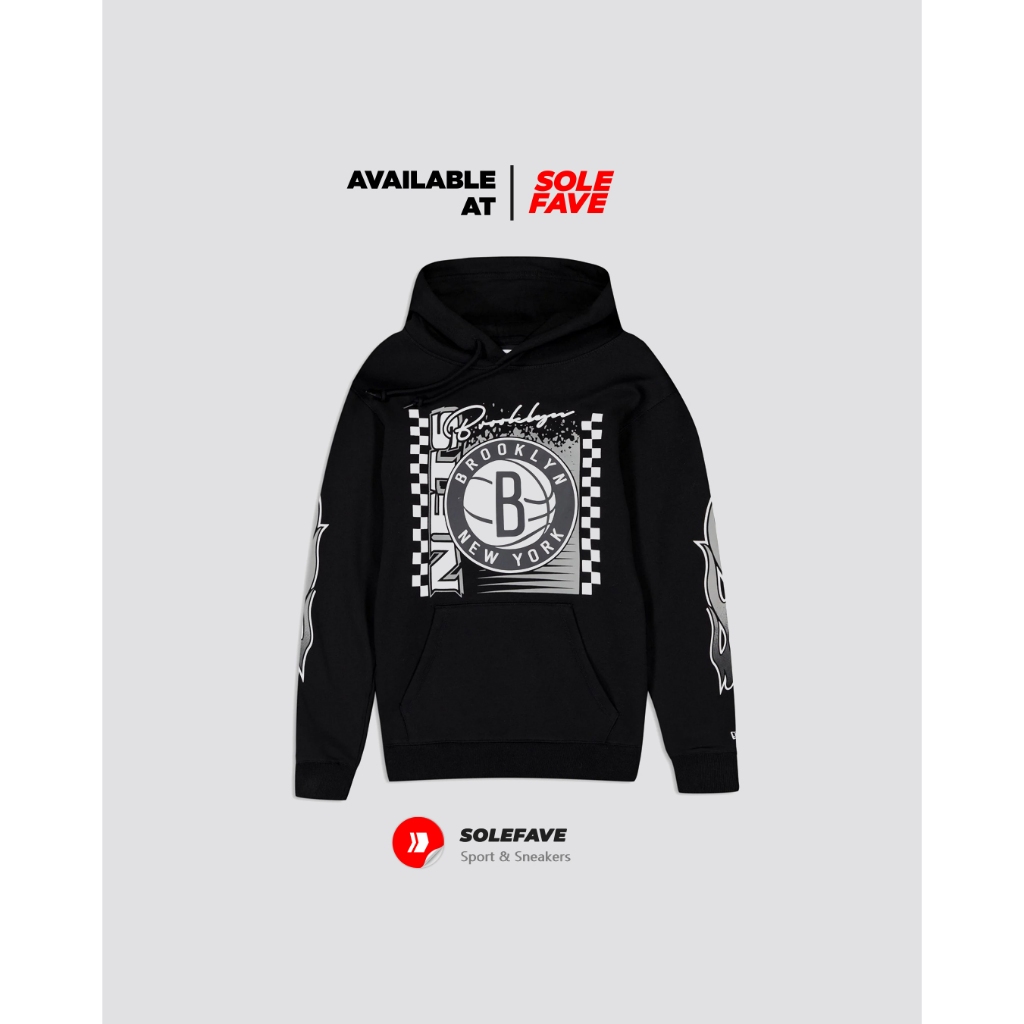 JAKET HOODIE X BROOKLYN NETS RALLY DRIVE NRA60491852