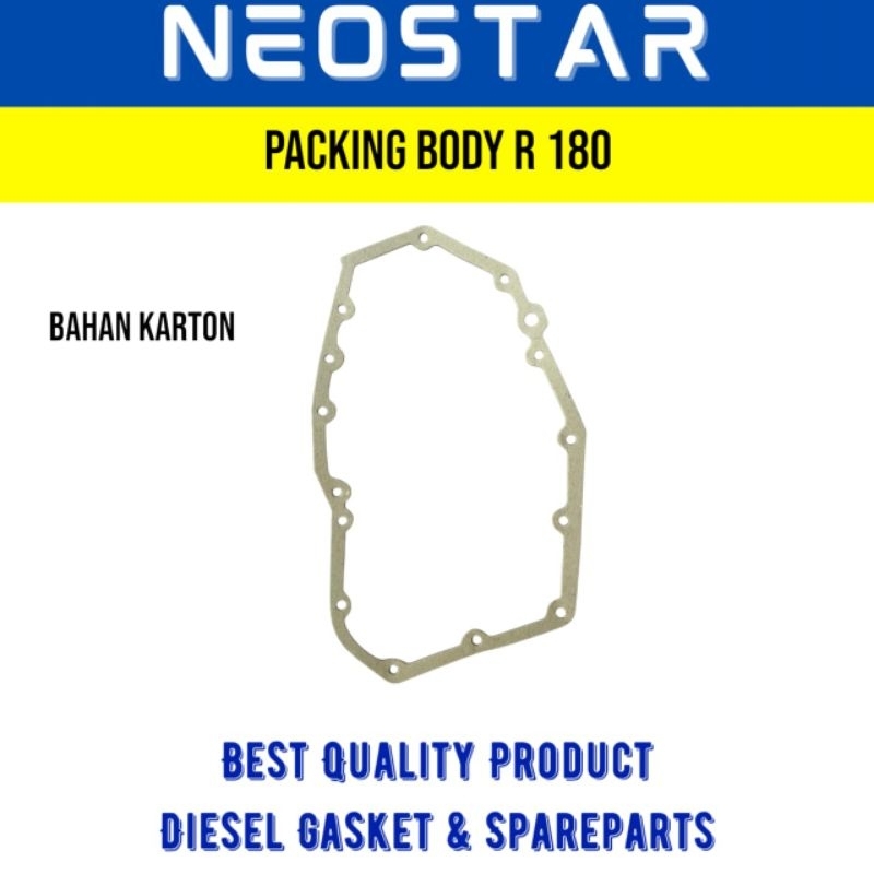 (2pcs) Packing Gear Case R180 Mesin Diesel R 180 Paking Gardan R 180 Gasket Kit Gardan Body R 180 Pa